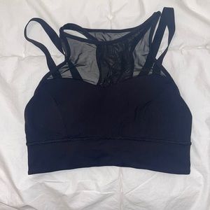 Lululemon High Neck Mesh Sports-Bra